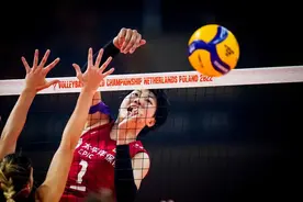 中国女排队长袁心玥：胜利是对大家努力的肯定图片