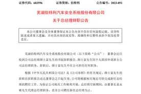 入职总经理1年多，公司收入大涨近六成！这位“大牛”辞职，公司股价立马跌了图片
