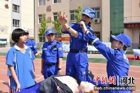 河北清苑：防溺水宣传进校园图片