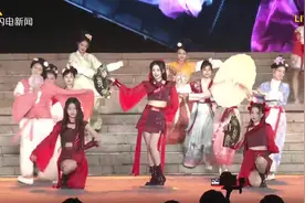 如梦如画、如临仙境 S-I-N-G女团和国风少女精彩表演国风歌舞《夜画琅琊+寄明月》图片