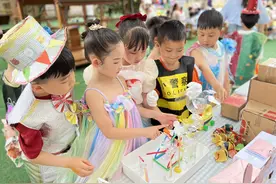 21天环保打卡、变废为宝、环保时装秀……这群幼儿园娃争当环保达人图片