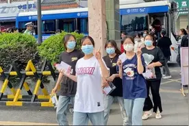 开考！直击2023年广西高考首日现场图片