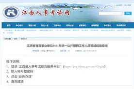 速查！江西省省直事业单位、抚州市事业单位公开招聘笔试成绩可以查询了！图片