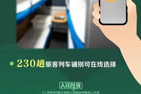 乘火车可以在线选上下铺了！12306试行在线选铺服务图片