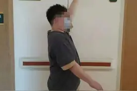 福州200斤小伙，每天做120个俯卧撑！结果没想到……图片