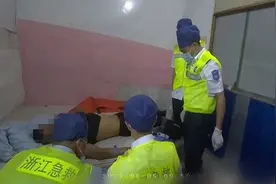 杭州一位应聘者没说几句话就昏倒在地，老板夫妻俩吓出一身冷汗图片