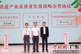 东莞市农业农村局携手农行力推荔枝产业高质量发展图片