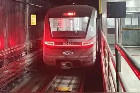 重庆地铁10号线二期兰花路至后堡段实现车通图片