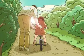 父爱爆棚的瞬间|父爱是一座桥！您背我过河上学的场景永不忘怀图片