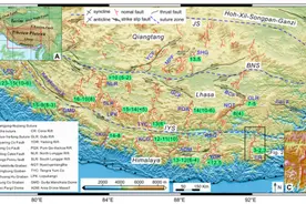 喜马拉雅新生代长英质岩浆岩揭示南北向山脉形成图片