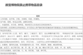 故宫博物院发布参观须知：限制3次爽约者预约，禁止商业性拍摄图片