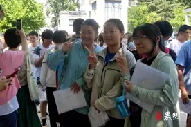 果然视频|考生出场说英语太简单了，潍坊2023年中考结束图片