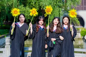 一举夺“葵”！学生自己栽种向日葵花海送毕业生图片