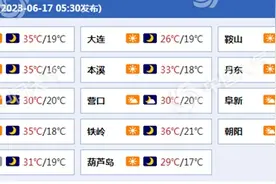本周末辽宁高温炎热天气持续 局地最高气温将达40℃以上图片