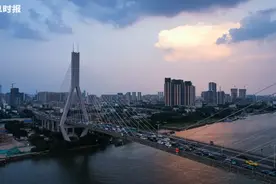 “一桥连两岸，白鹤越珠江”，这座25岁的大桥，有故事！图片