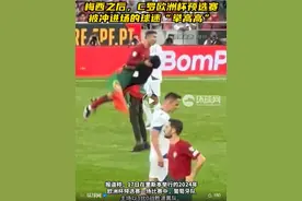太疯狂！球迷冲进场，把C罗抱起“举高高”图片