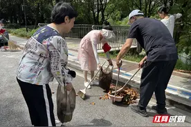 青竹湖畔社区：开展市容环境整治，聚力建设“清爽开福”图片