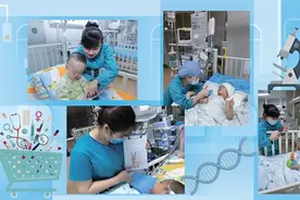 做儿童重症监护病房的“代理妈妈”图片