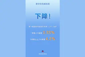 下降10个基点！1年期LPR降至3.55%图片