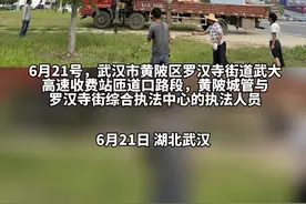 6根废弃电线杆影响安全，武汉黄陂城管开展“拔杆行动”图片