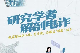 研究学者解剖电诈：犯罪团伙分工化、专业化，治理应“供需”结合图片