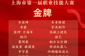 杨浦代表队勇夺12金！上海市第一届职业技能大赛圆满落幕图片