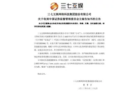 突发！三七互娱及其实控人被立案调查图片