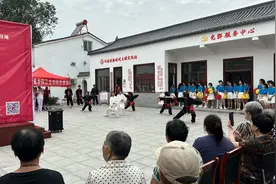 以文明为主题 刘庵村这个“市集”不只有热闹图片