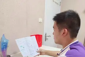 多计算，稳心态，他在高考中勇做黑马，实现逆袭图片