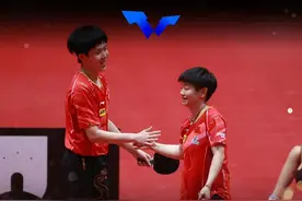 WTT常规挑战赛萨格勒布站：国乒包揽混双冠亚军图片