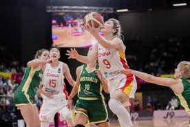 中国女篮两大核心入选亚洲杯最佳阵容，韩旭场场两双表现惊艳图片