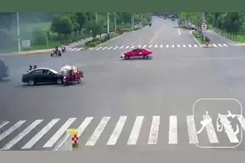 六安一车主驾三轮车与轿车碰撞受伤  交警认定其负主责图片