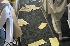 航班遇晴空颠簸，乘客和空姐“被甩到顶”，资深机长：和飞行技术无关，旅客要系好安全带图片