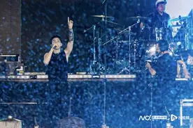 白举纲现身“长隆水上超级电音节”，自认是宅男！图片