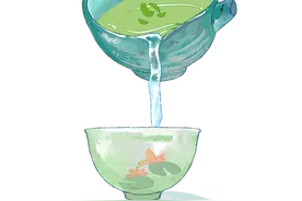 冷水泡茶慢慢浓图片