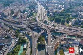 全面建成，南京晓庄互通立交两匝道将投用图片