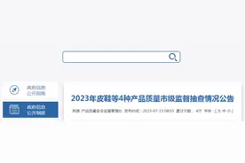 江苏省南通市市场监管局发布2023年皮鞋等4种产品质量市级监督抽查情况图片