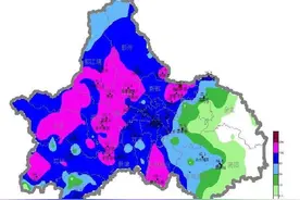 成都昨晚以来遭遇强降雨：局部最大降水量达308.7毫米图片