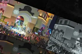 视频丨金沙滩啤酒城上演时装华服大秀图片