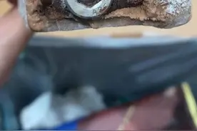 女子吃东北大板雪糕吃出螺丝钉，厂家登门致歉图片