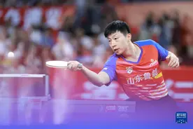 乒乓球——超级联赛第一阶段男子组赛况图片