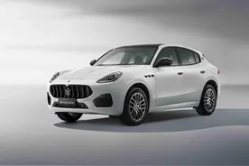 玛莎拉蒂全新格雷嘉SUV飞白特别版，以黑白美学书写意式格调图片