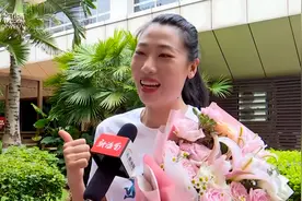 专访中国女排名将刘晏含：海南排球氛围国内最好 来文昌学习打九人排球图片