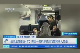 舱内温度近44℃！美国一客机等待起飞期间多人热晕图片