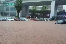 重庆8个区县大暴雨，中心城区多地内涝图片