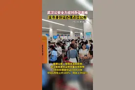 武汉居民身份证办理点位公布！武汉警方多措并举全力应对办证高峰图片