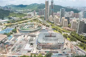 可容纳4.5万人！深圳首座专业足球场雏形初现图片