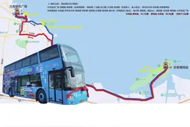 一车看尽港城海岸美景！烟台首条网红旅游线路“嗨心巴士”今起运营图片