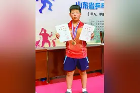 喜讯！德州运动员王吉轩获得第27届亚洲青少年乒乓球锦标赛U15男单冠军图片