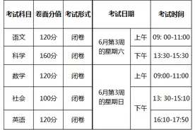 中考社会变100分，闭卷！浙江中考全省统一命题征求意见稿出炉图片